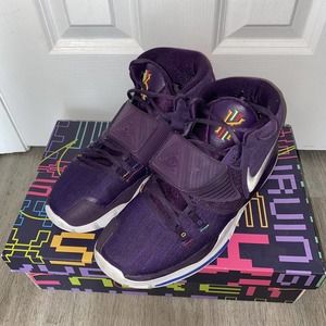 Nike Kyrie 6 Enlightenment Size 11 2019 Purple Basketball Shoes Irving